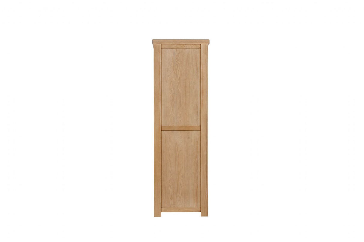 Traditional Oak 2 Door Double Wardrobe