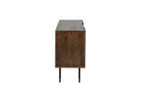 Brown Smoked Oak Large Sideboard with 2 Doors 1 Drawer