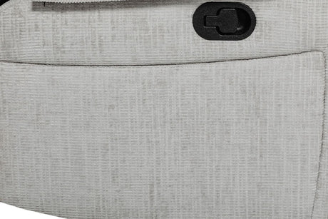 Grey Fabric Corner Manual Recliner Sofa Group