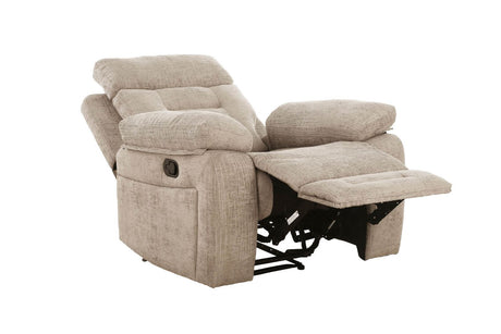 Wilbur 1 Seater Manual Recliner Latte