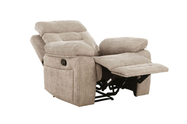 Wilbur 1 Seater Manual Recliner Latte