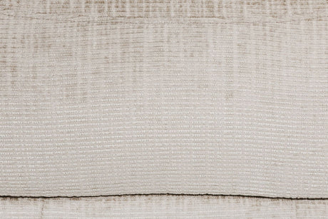 Latte Textured Fabric Electric Recliner Corner Group Sofa