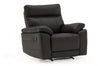 1 Seater Recliner Black