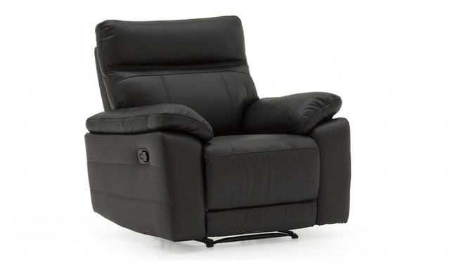 1 Seater Recliner Black