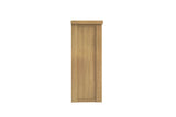 Natural Oak 2 Door Larder Hutch Display Top