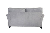 Pippa 2 Seater Fixed Silver (Nett)