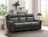 Noir Power Recliner Sofa
