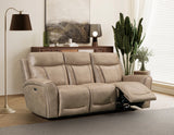 Noir Power Recliner Sofa