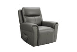 Ash Leather Lift and Rise Dual Motor Electric Recliner