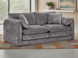 Solaya Sofa Grey 3 Seater - Ready2Go Furniture