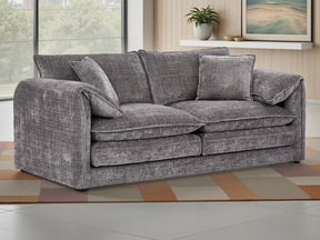 Solaya Sofa Grey 3 Seater - Ready2Go Furniture