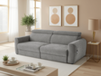 Dakota Electric Sofabed Grey 3 Seater - Ready2Go Furniture