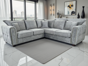 Serena Sofa Grey Large Corner - Ready2Go Furniture