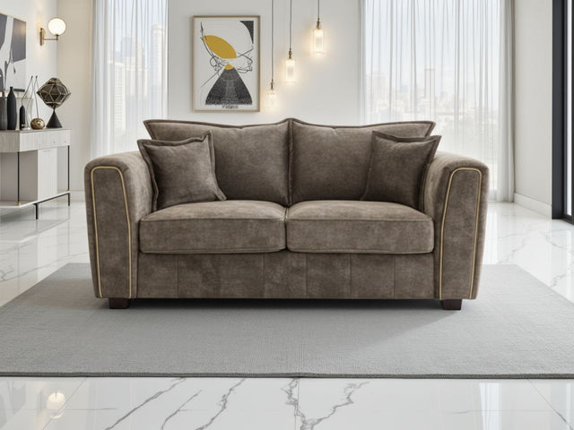 Serena Sofa Brown 2 Seater
