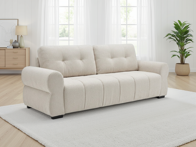 San Marino Sofa Beige 3 Seater - Ready2Go Furniture