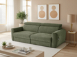 Dakota Electric Sofabed Green 3 Seater - Ready2Go Furniture
