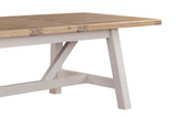 Doune Refectory Dining Table 19002350 Extending Taupe