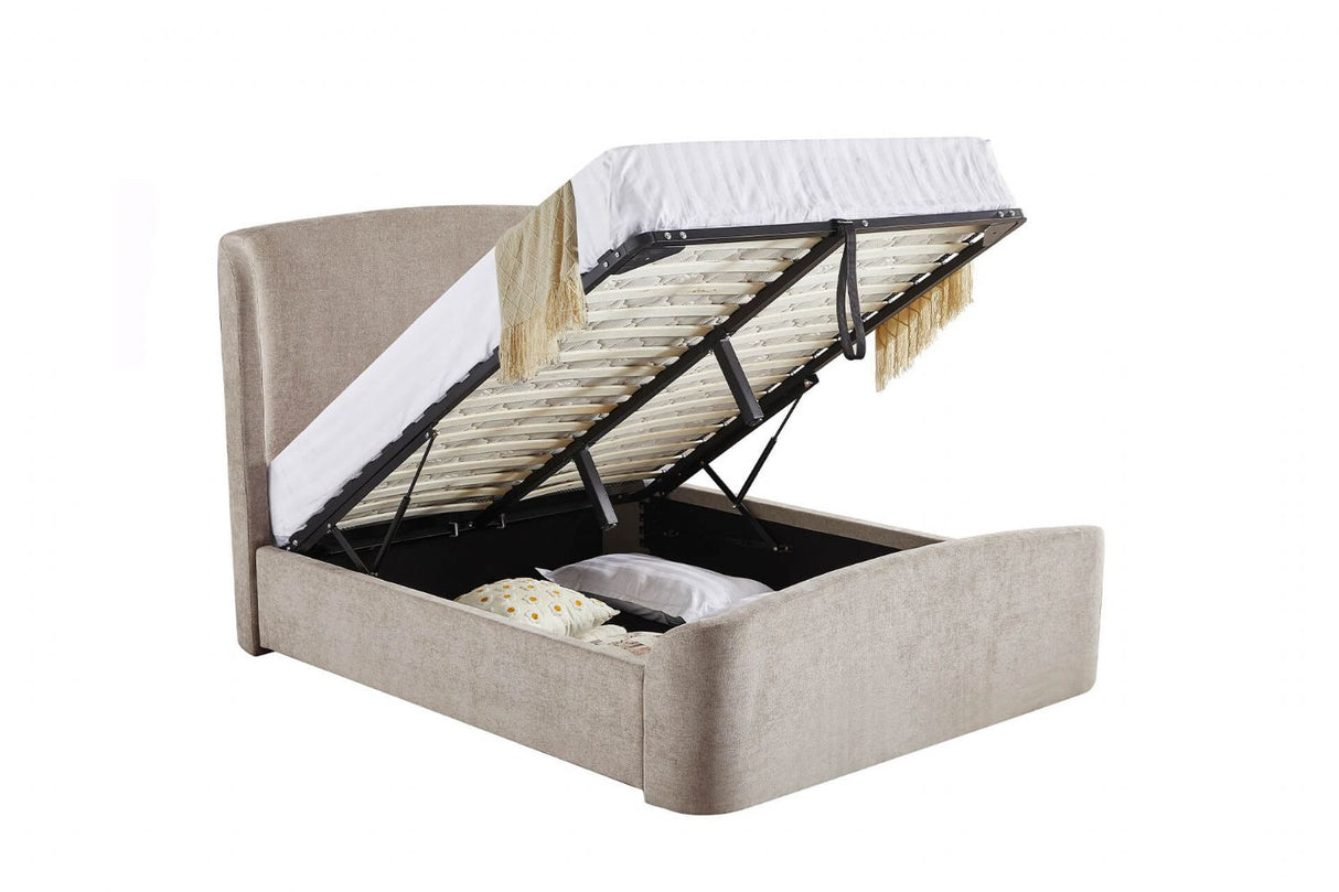 Blaire 6' Ottoman Bed Beige (Nett)