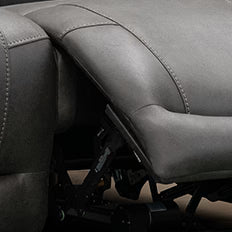 Noir Power Recliner Sofa
