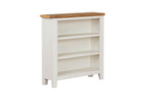 Cashmere Wooden Low Open Bookcase Oak Top
