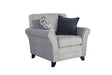Pippa 1 Seater Fixed Silver (Nett)