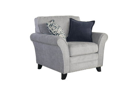 Pippa 1 Seater Fixed Silver (Nett)