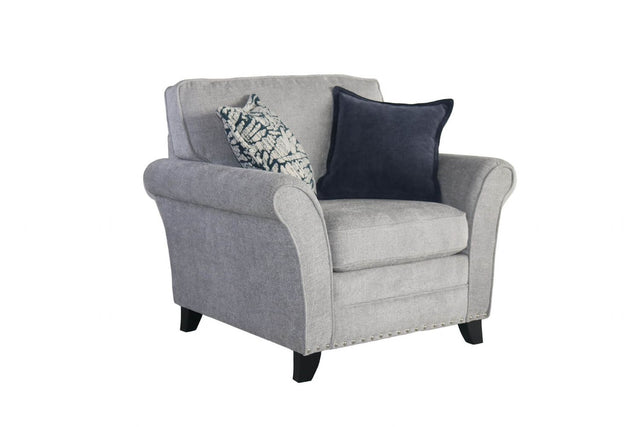 Pippa 1 Seater Fixed Silver (Nett)