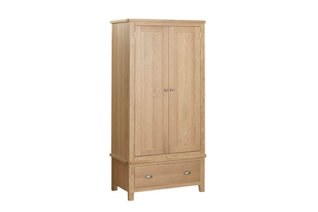 Marsden Wardrobe 2 Door Natural Oak (Nett)