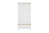 Cashmere Wooden 2 Door 2 Drawer Double Wardrobe Oak Top