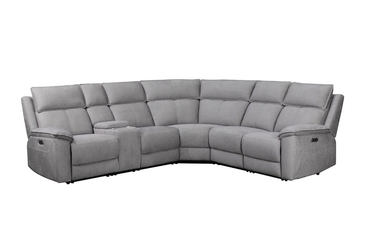 Blaine Corner Group Electric Recliner Greige (Nett)