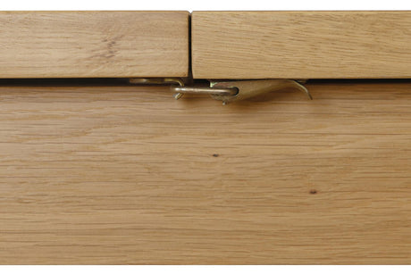 Natural Oak Extending Dining Table with Shaker Leg 1.6 to 2m