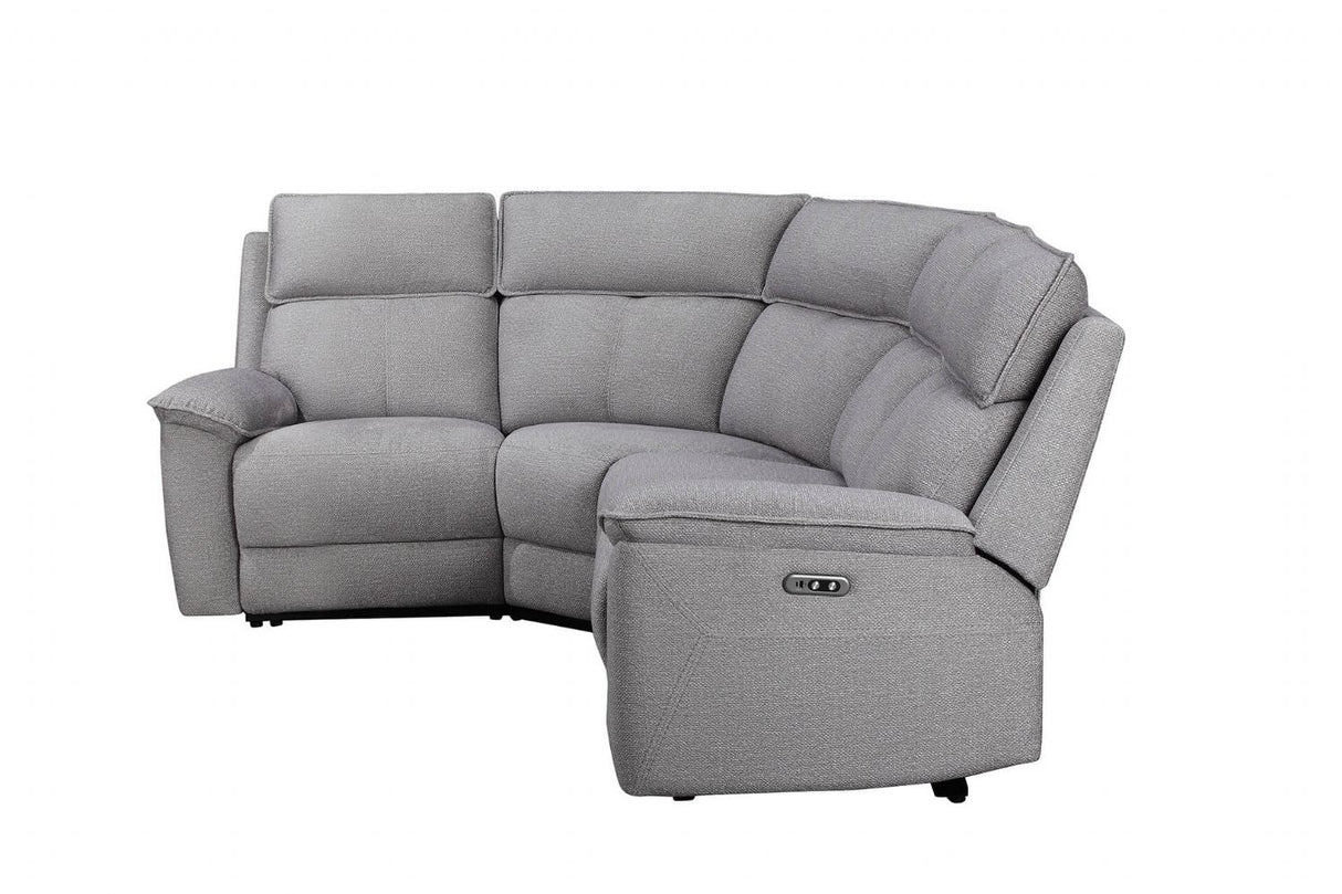 Blaine Corner Group Electric Recliner Greige (Nett)